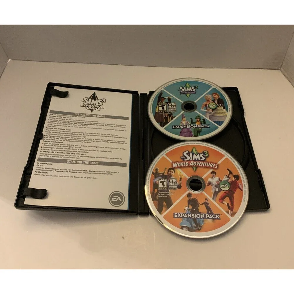kids pc games cd rom lot the sims expansion bundle &starter pack